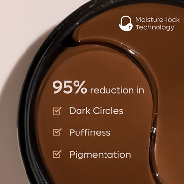 mcaffeine Dark Circle Reduction Combo With Coffee Under Eye Cream & Hydrogel Under Eye Patches Women And Men|Mcaffeine Products|Reduces Puffiness, Fine Lines, Wrinkles & Hydrates|For All Skin Types